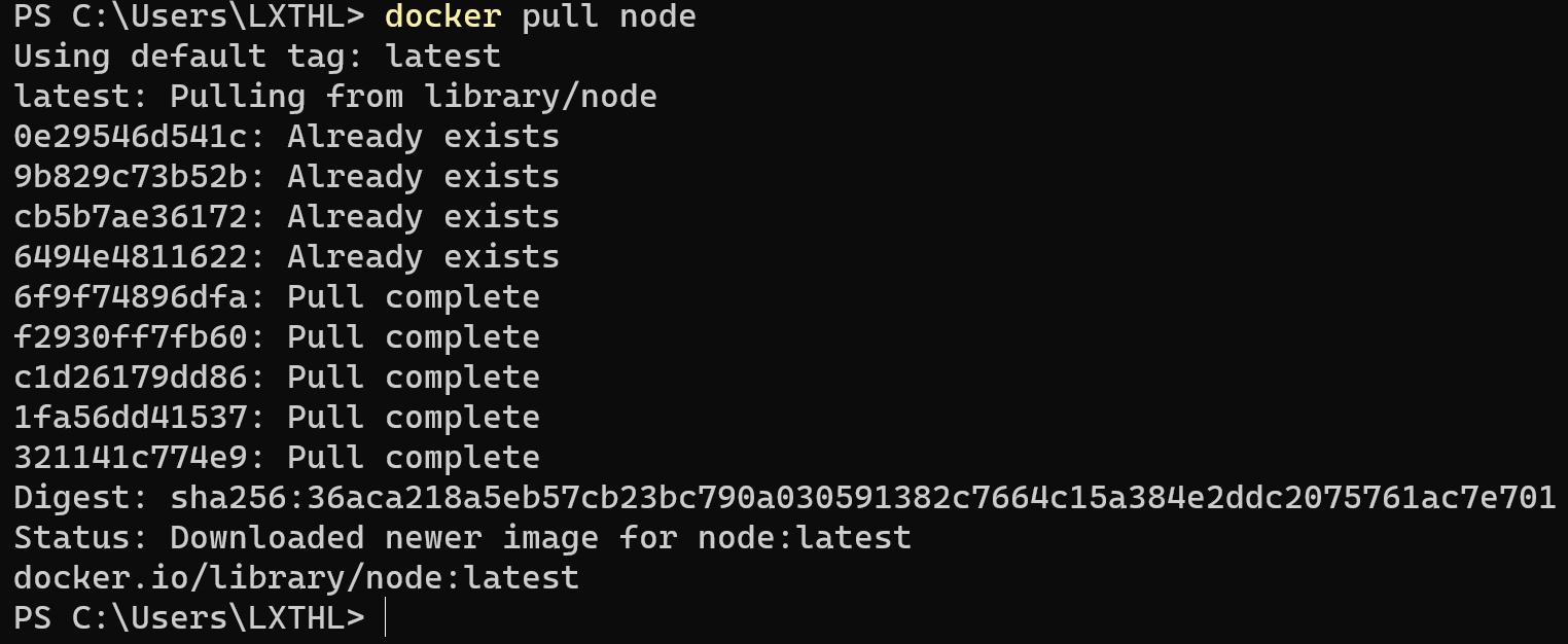 拉取node